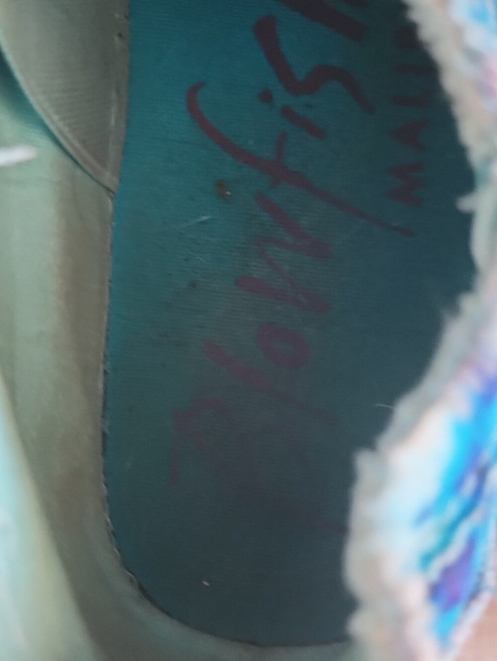 Blowfish Malibu Play Turquoise Tie Dye Slip On Canvas Sneakers Women's 10 - Picture 6 of 7